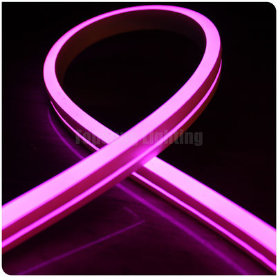 Farbe rosa 24V Großhandel LED-Flexible Neon-Streifen-Licht Flat emitting Weihnachten SMD Neon Flex Tube