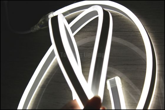 Kaltweiß 6500k LED-Doppelseitige Neonleuchte 8,5*18mm Außeneinsatz Neonflexionsleuchte 12v