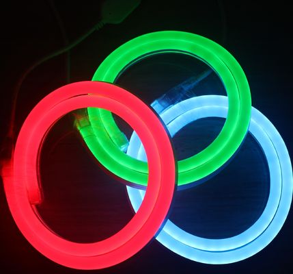 Hersteller Direktverkauf Seillicht hochwertige LED-Neon-Flexibilitätsleuchten 11x18mm blaue Abdeckung PVC