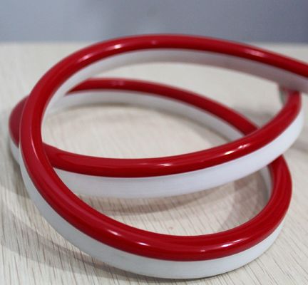 Hohe Qualität SMD2835 Flex LED Neonlampen Streifen 24V Neon flexible Tube ultra schlank 11x18mm rot Farbe Jacke PVC