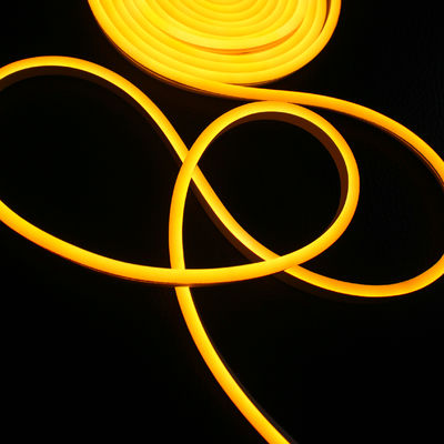 Super helle Mikro-flexible LED Neonrohr Seil Lichtstreifen gelb 2835 smd Beleuchtung Silikon Neonflex 24v
