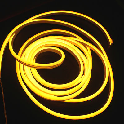 Super helle Mikro-flexible LED Neonrohr Seil Lichtstreifen gelb 2835 smd Beleuchtung Silikon Neonflex 24v
