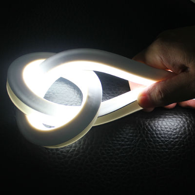 Wasserdichtes Licht 24V kaltweiß LED Neon-Flexible-Streifen IP68 LED Neon-Flex Silikon-Material