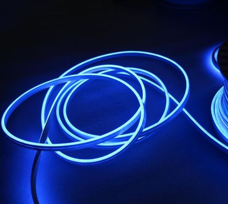 24V blaue LED-Neonstreifen flex 2835 smd Mini-Neonlichter String 6mm