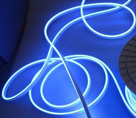 6mm blaue LED Neon Seil Licht Flex Wasserdicht Feiertag Xmas Baum Heimdekor 110V/220V blaue Neonstreifen