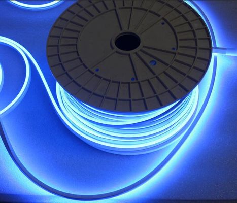 12V blaue LED-Neonbandleuchte 6*12mm Mikro-Neonseilleuchte
