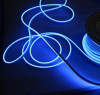 Hohe Helligkeitsstandard und Mini-Neon-Wasserdichte LED-Flexibilitätslicht, LED-Neonlicht 6W/m blau