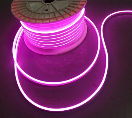 5 mm rosa Superflexible LED Neon Seillicht Außenwerbesplatz/Hausdekor DC12V