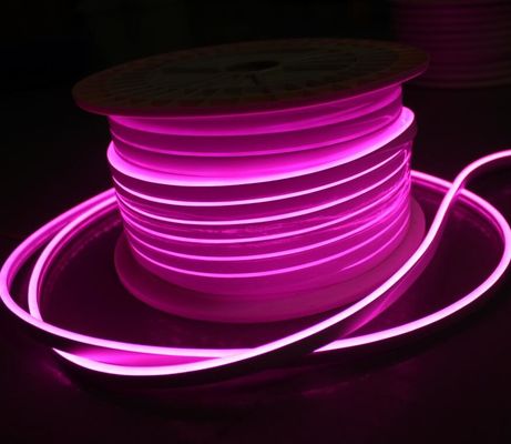 12V 6mm rosa Neon-Flexibilitäts-LED-Bänder Mini-Flex-LED-Neon-Seillicht
