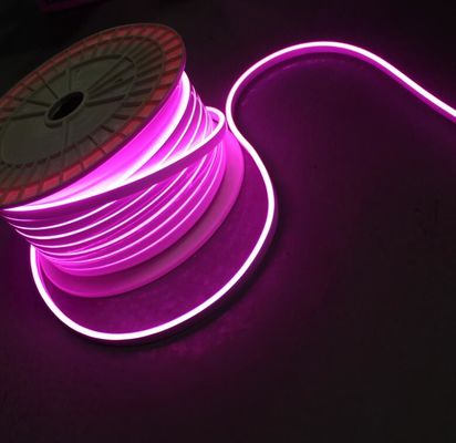 12V rosa LED Neon Flex Mini 6mm 2835 SMD Lichtstreifen