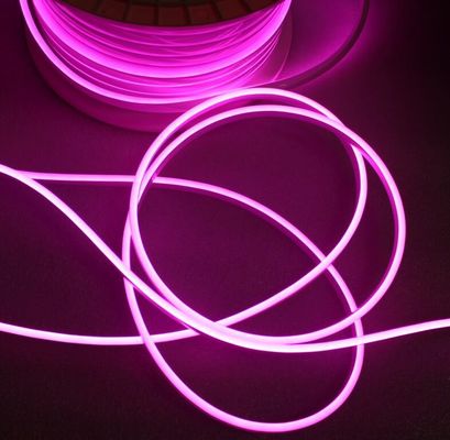 12V 6mm rosa Neon-Flexibilitäts-LED-Bänder Mini-Flex-LED-Neon-Seillicht
