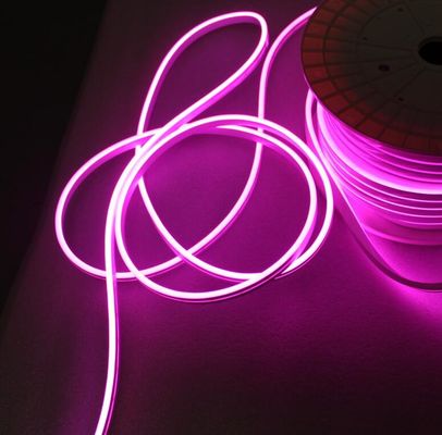 Flexible Neon-LED-Leuchte Glow EL Wire String Strip 5mm lila Neonstreifen Beleuchtung
