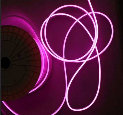 Flexible Neon-LED-Leuchte Glow EL Wire String Strip 5mm lila Neonstreifen Beleuchtung