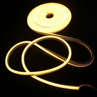 12V warmes weißes Mini-LED-Neon-Flexible-Streifenlicht 6x13mm SMD-Seil für Schilder