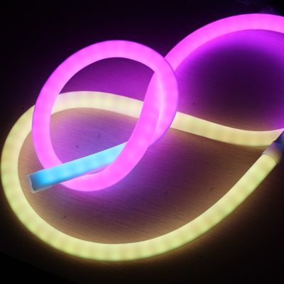 Hochwertige DMX RGB Flexible LED Neon Pixel Dream Farbe Lichtrohr 360 Grad runden Streifen