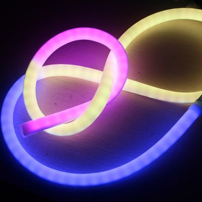 Magic 360 Led Neon Flex Digital Pixel rund 5050 Programmierbares Seillicht