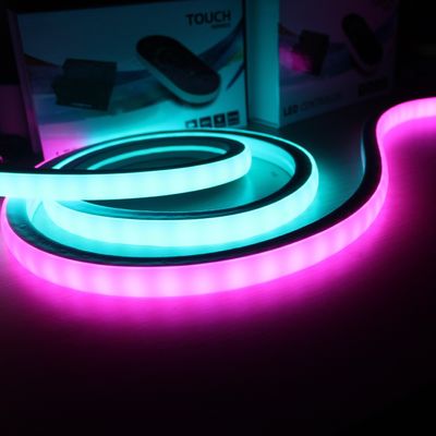 Digitale RGB-Farbe-DMX/SPI Led Seillicht Topview Neonband quadratisch 17*17mm