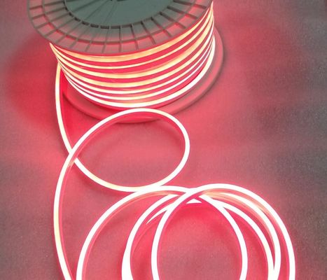 12V LED-Band 2835 Beleuchtung Flexible Mini Neon Flex LED Neon Licht Schild Wohnkultur rot