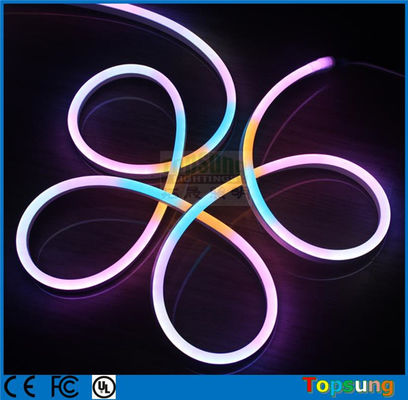 RGB Digital Pixel Chasing LED Neon mit 11*19mm Größe IP67 DC24v Neon Seilleuchten flexibel