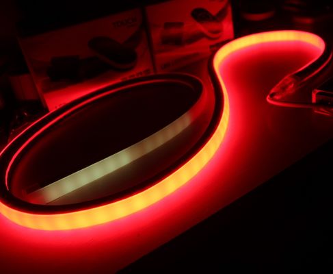 50m 24V Farbwechsel LED-Neon-Streifenlicht 12w/m 5050 rgb smd digitale Neon-Streifenlicht