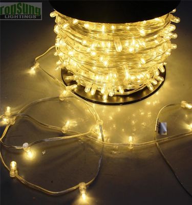 100m Rollen kristallwarmer weißer Clip-String 666 LED Weihnachtsdekorationslichter Strings
