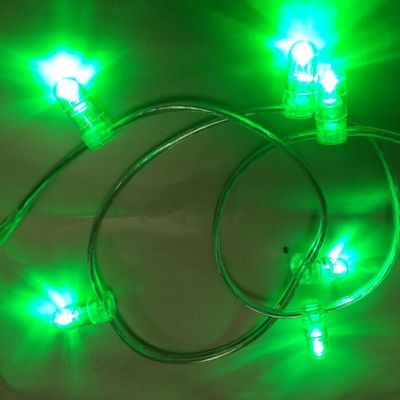 Marke 100m 12v Fee String 666 LED IP67 für Niederspannungslicht grüne Weihnachtskrans