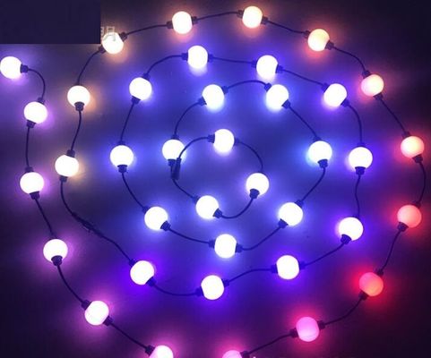 10 Fuß Weihnachtsdekoration Lichter LED Weihnachtslicht Ball 3D 50mm Dmx