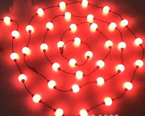 10 Fuß Weihnachtsdekoration Lichter LED Weihnachtslicht Ball 3D 50mm Dmx